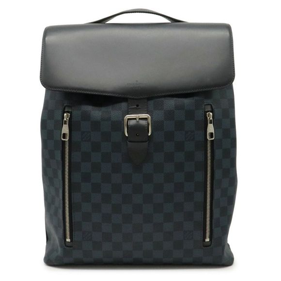 Louis Vuitton Damier Cobalt Newport Backpack Rucksack Daypack - Picture 1 of 8